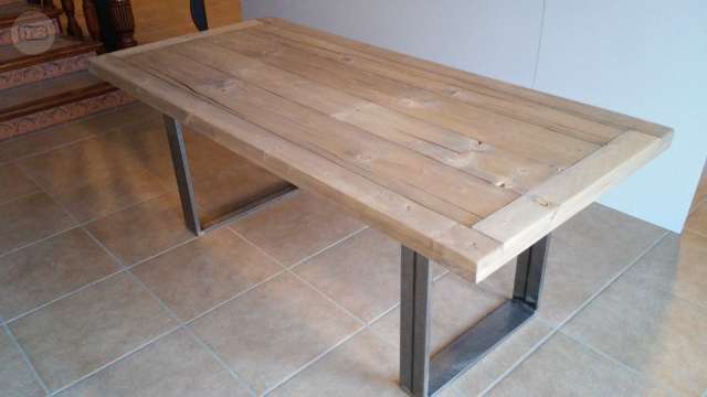 Mesa comedor madera rustica. segunda mano Mesas de comedor de madera rustica