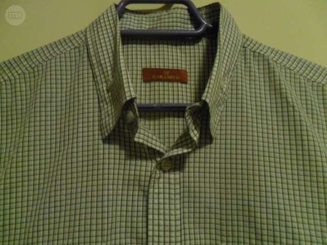 camisas caramelo hombre