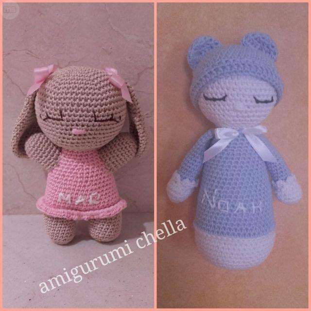 amigurumi dormilon para bebe