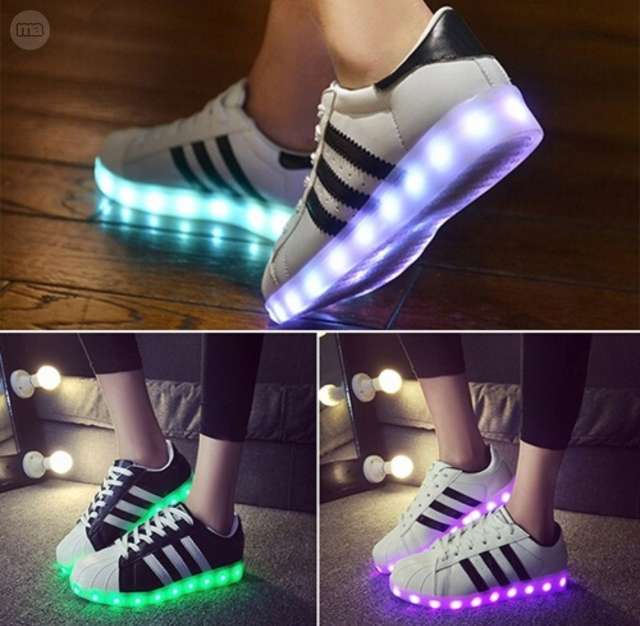 zapatilla de mujer con luz adidas zapatilla de mujer con luz adidas