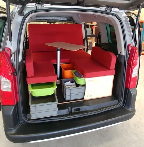 MIL ANUNCIOS.COM - Mueble mini camper Módulo kangoo berlingo