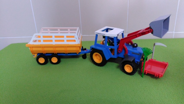 tractor playmobil 5121