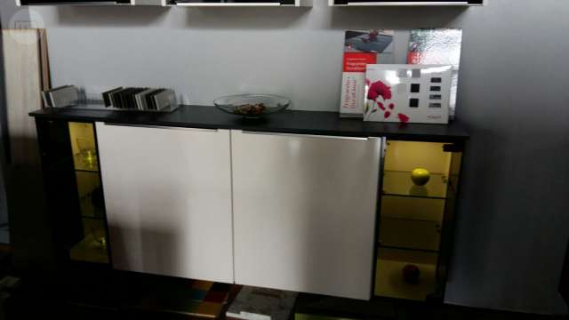 MIL ANUNCIOS.COM - Aparador (mueble cocina) blanco negro