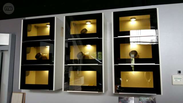 MIL ANUNCIOS.COM - Aparador (mueble cocina) blanco negro