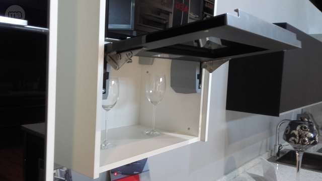 MIL ANUNCIOS.COM - Aparador (mueble cocina) blanco negro