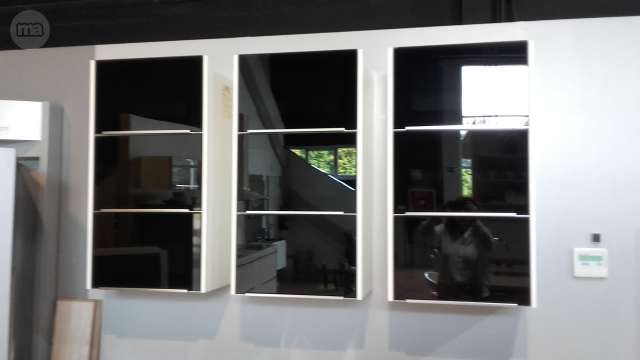 MIL ANUNCIOS.COM - Aparador (mueble cocina) blanco negro