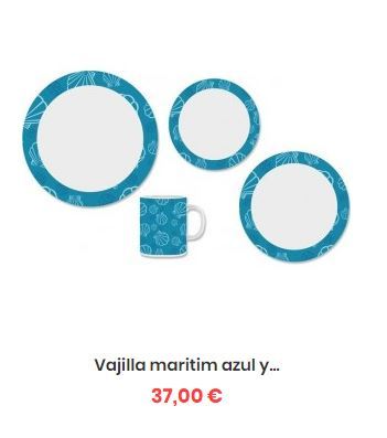 Nuevo melamina camping utensilios line blanco azul camping utensilios OVP 4 personas