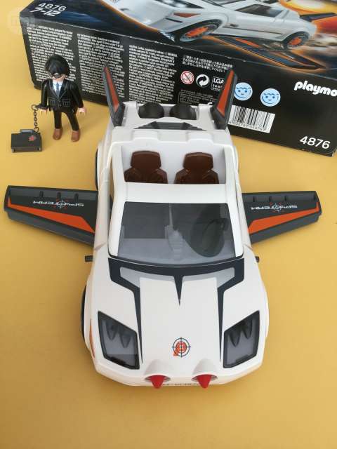 coche agente secreto playmobil