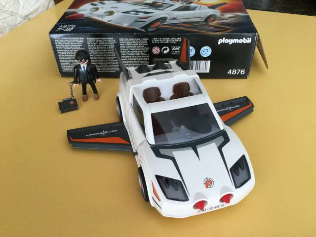 coche espia playmobil