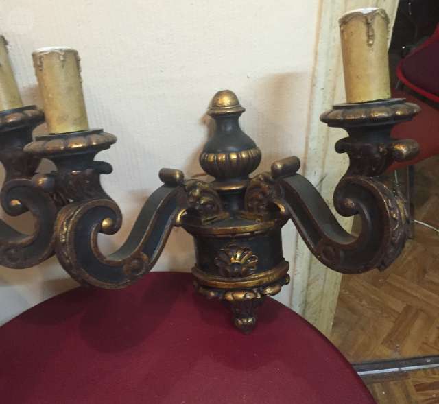 MIL ANUNCIOS.COM - Apliques de pared en madera gran tamaño