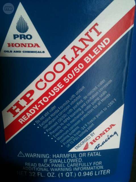 Pro honda hp coolant