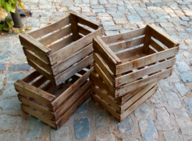 MIL ANUNCIOS.COM - Cajas de fruta madera antigua