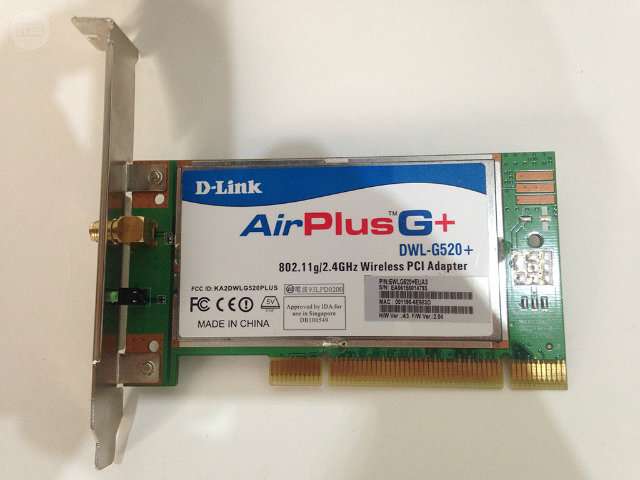 D-LINK DWL-G520 WIRELESS ADAPTER WINDOWS 8 DRIVER