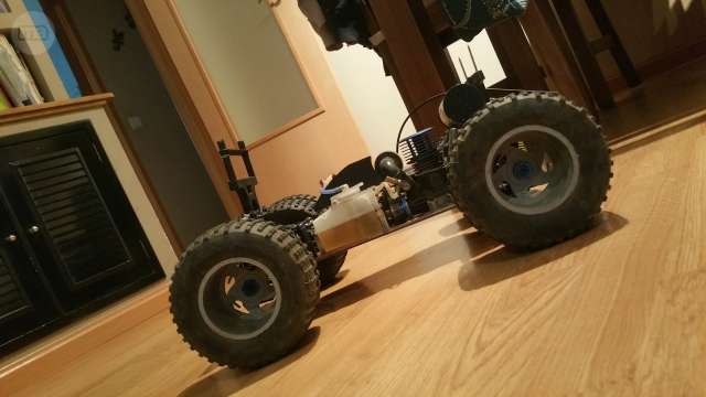 monster truck rc gasolina