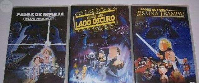 Milanuncios - padre de familia,trilogia star wars dvd