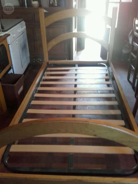 MIL ANUNCIOS.COM - Cama de madera de 90 cm