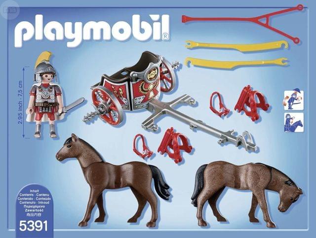 carro romano playmobil