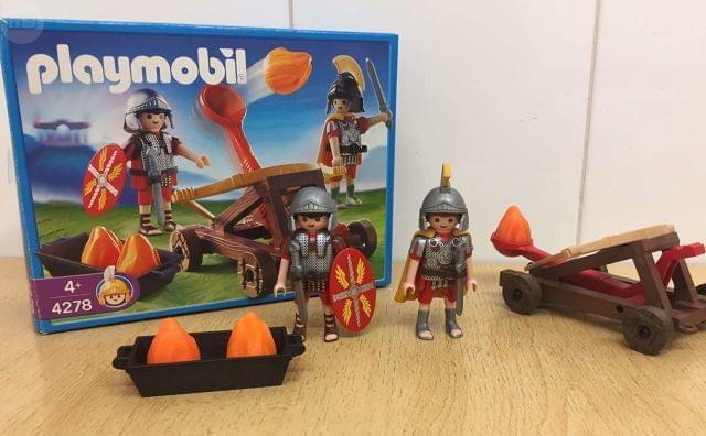 playmobil catapulta romana