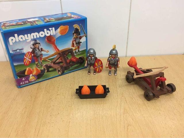 playmobil catapulta romana