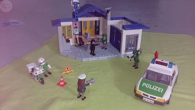 comisaria de policia playmobil barata