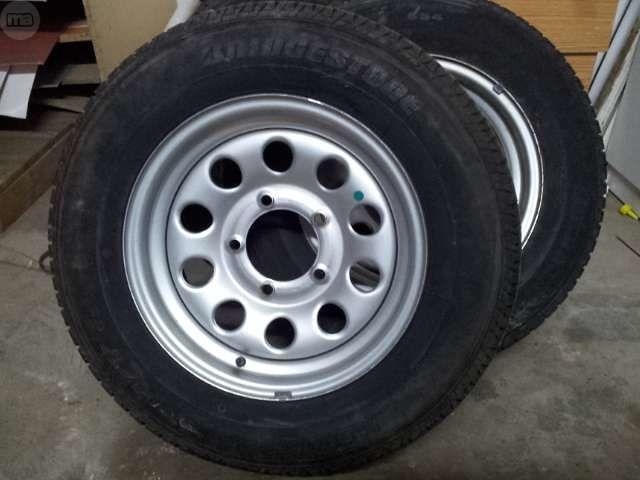 MIL ANUNCIOS.COM - Juego neumaticos y llantas suzuki jimny