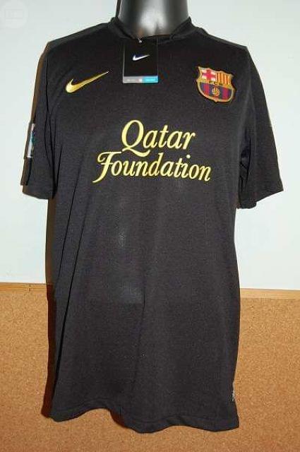 camiseta barcelona negra 2012