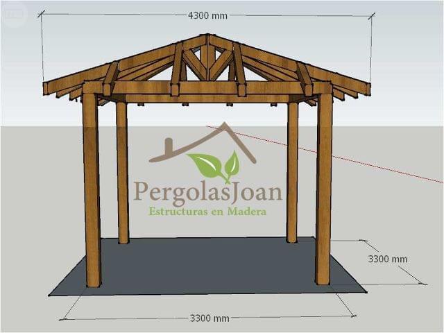 MIL ANUNCIOS.COM - Cenador madera kit 1551€