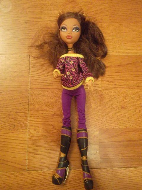 monster high clawdeen wolf muñeca