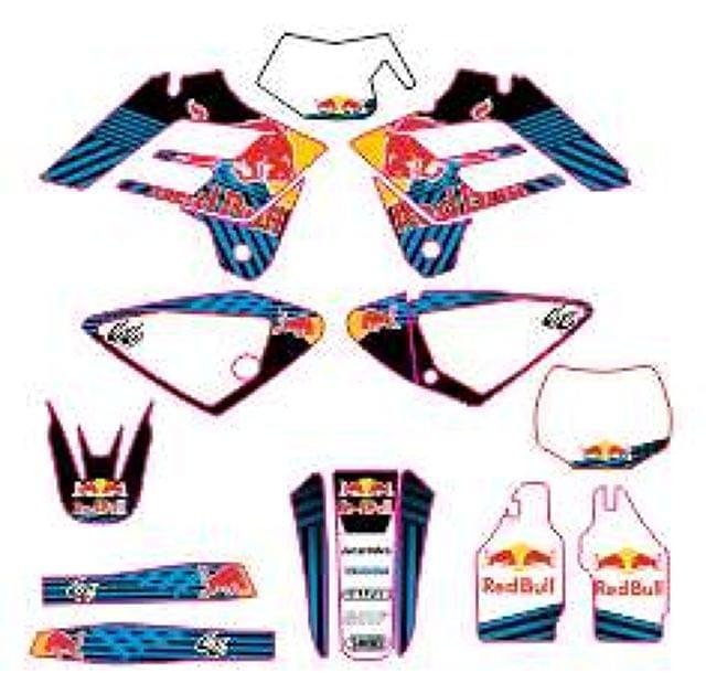 2006 2004 2003 GAS GAS EC MX 2002 2005 ADHESIVOS KIT DE PEGATINAS