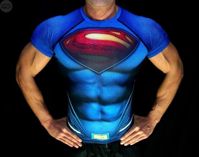 camiseta superman hombre