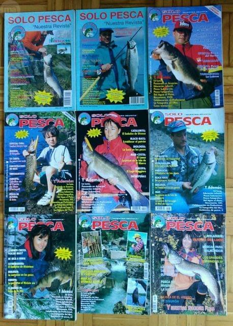 Generalmente hablando antecedentes veinte Milanuncios - 9 revistas Solo Pesca