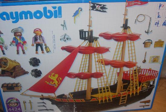 barco pirata playmobil instrucciones