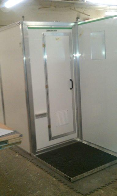 Cabina descontaminacion amianto