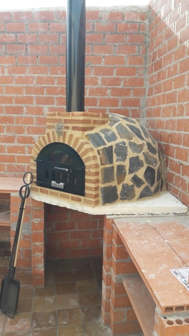 Milanuncios - Horno de leña montado en rincón