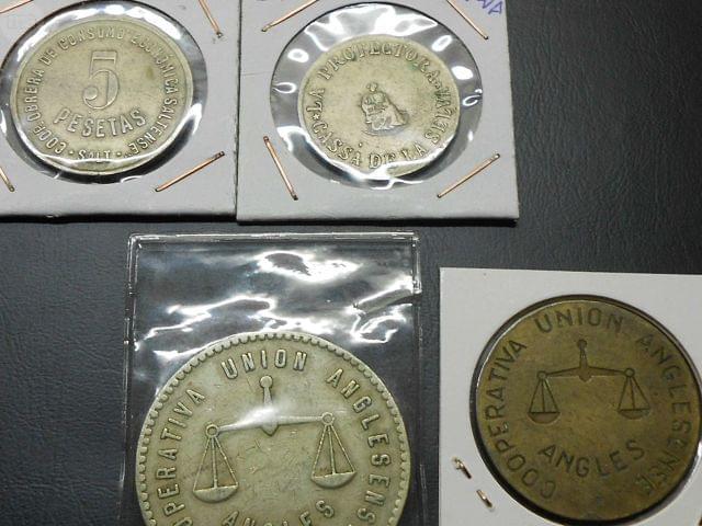 MIL ANUNCIOS.COM - N44 Monedas cooperativas y guerra civil