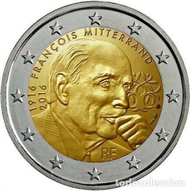 Piece 2 Euro Mitterrand 2016 MIL ANUNCIOS.COM - Francia 2 euros 2016 François Mitterrand