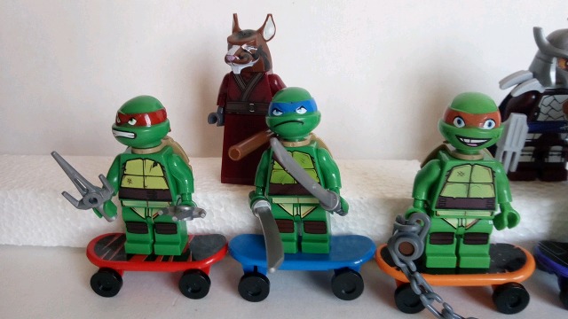 Mil Segunda Lego Ninja Tortugas Anuncios com Y Anuncios Mano 8wvN0mn