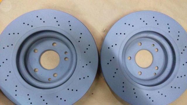 Pastillas de freno delantero de disco de freno Brembo Cruz Perforados Delante Brembo 325MM