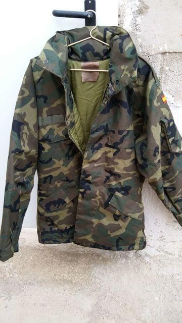 chaqueta militar ejercito español