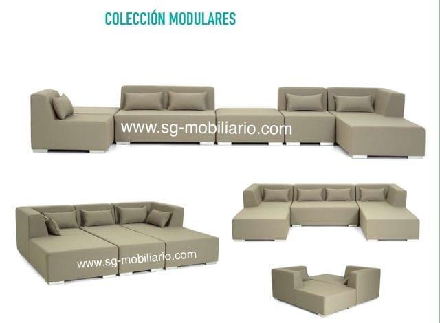 MIL ANUNCIOS.COM - Sofas modulares exterior polipiel nautic