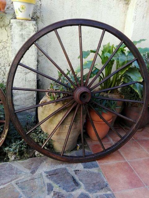 MIL ANUNCIOS.COM - Ruedas de carro antiguas de madera