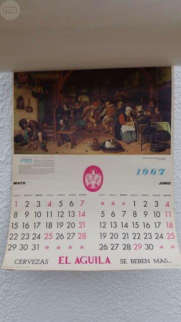 Calendario De Bolsillo 1967 Toros Bar Los Buy Old