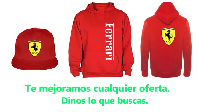 sudaderas ferrari para hombre