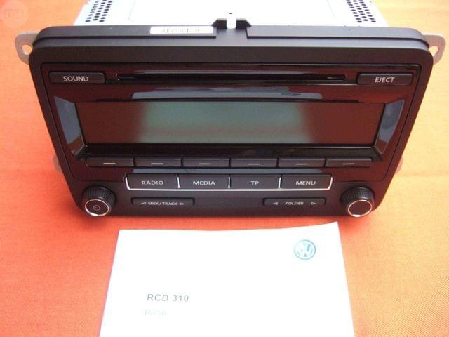 Volkswagen blaupunkt rcd 310