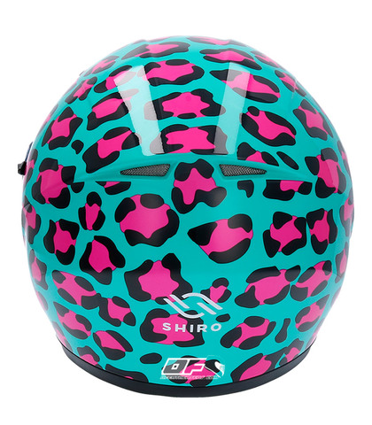 S Shiro CASCO SH600 ANIMAL PRINT