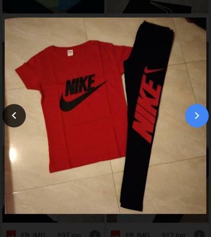 chandal nike mujer verano