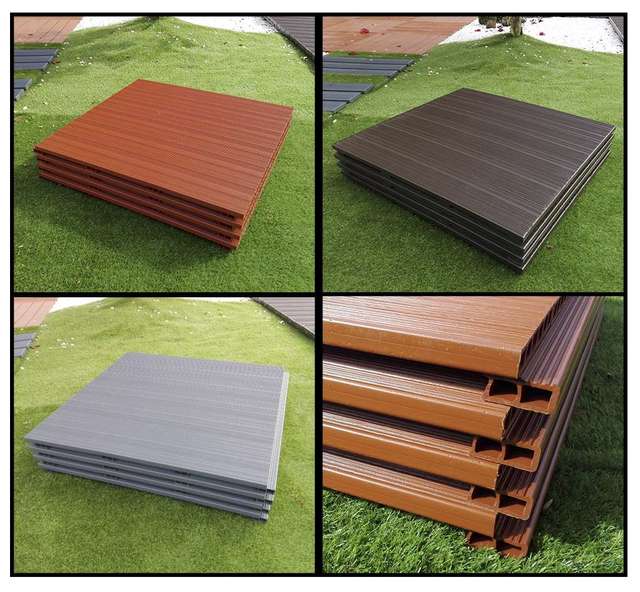 MIL Baldosas plasticas suelos de exterior