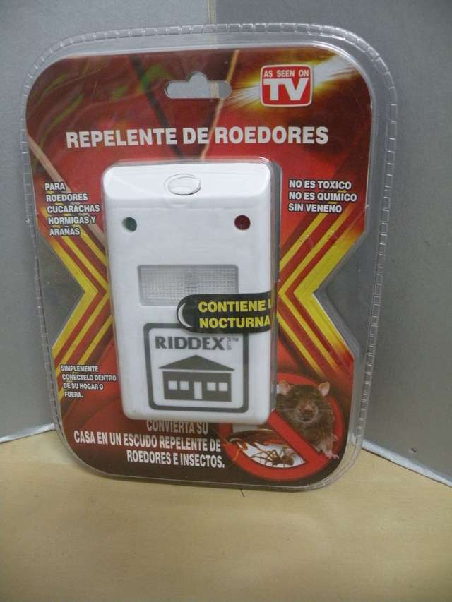 Repelente de Roedores lote de 4 unidades. Hormigas y Ara/ñas Cucarachas RIDDEX