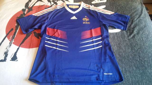 Milanuncios - Camiseta futbol Francia, Adidas, L