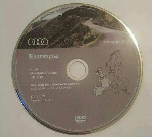 Audi a3 a4 a6 s3 s4 RS TT RNS-E rnse navegación errores de lectura reparación